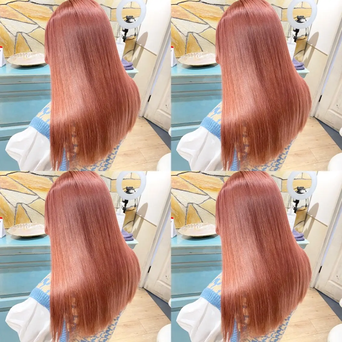 ロング カラー ヘアカラー トリートメント 店長✨髪質改善✖️ 透明感カラー／純大のヘアスタイル