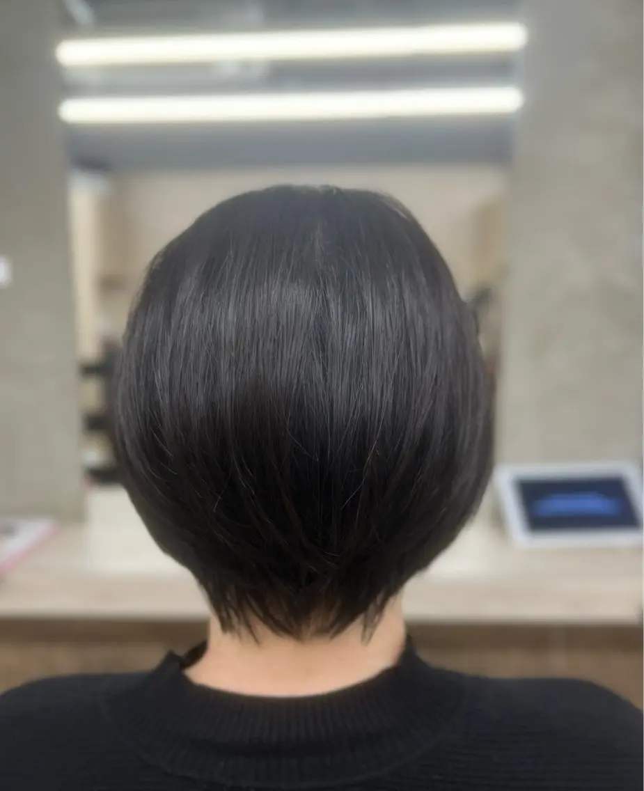ショート カラー カット ヘアカラー トリートメント 多系統似合わせ/ tsuburaのヘアスタイル