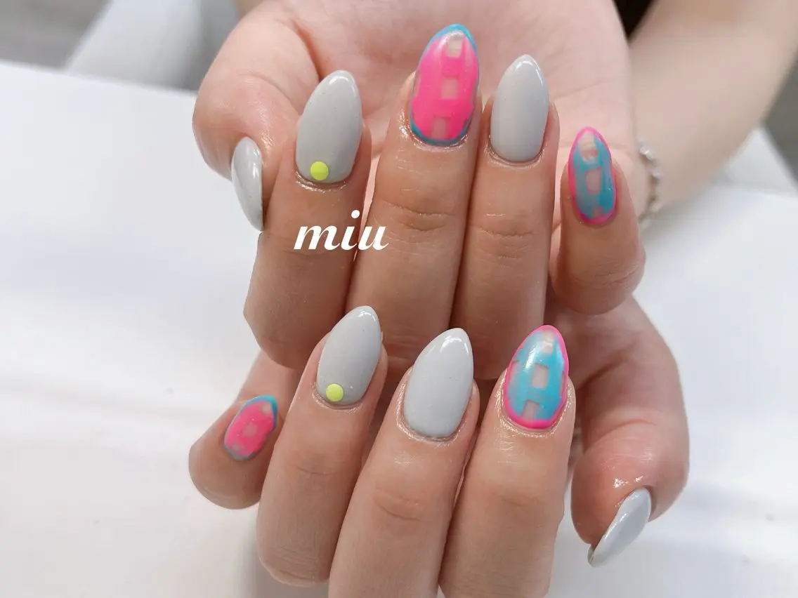 ネイル ハンドネイル miu nail 🐾mihoのネイルデザイン