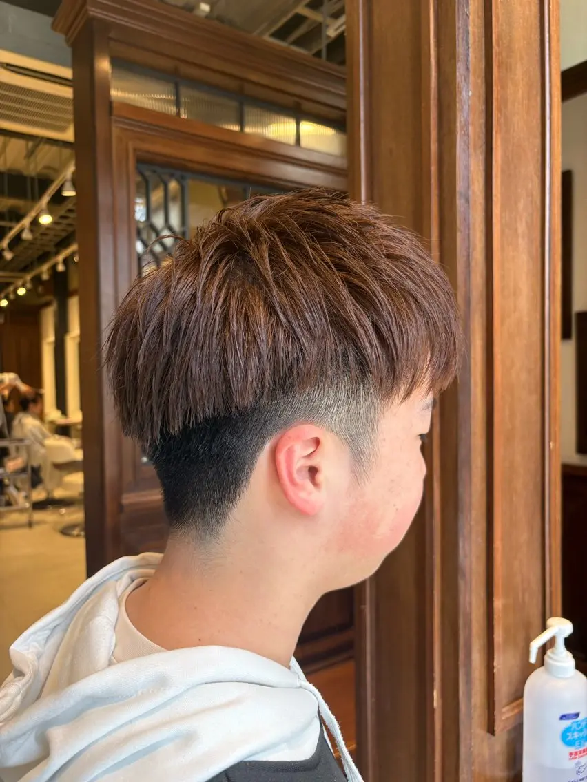ショート カラー カット ハラユウタ 千歳船橋駅のヘアスタイル