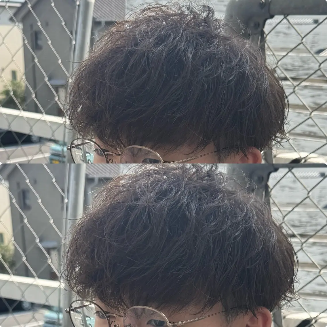 ショート カラー パーマ メンズ カット ヘアカラー パーマ メンズ特化サロン ユウヘイのヘアスタイル