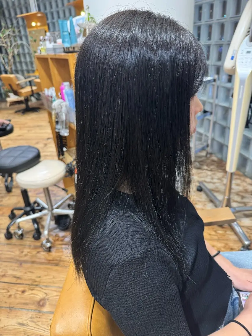 カラー ヘアカラー れおんワンカ ラーモデル募集🎧のヘアスタイル