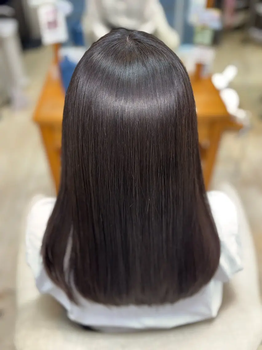 ロング 江副 朱星のヘアスタイル
