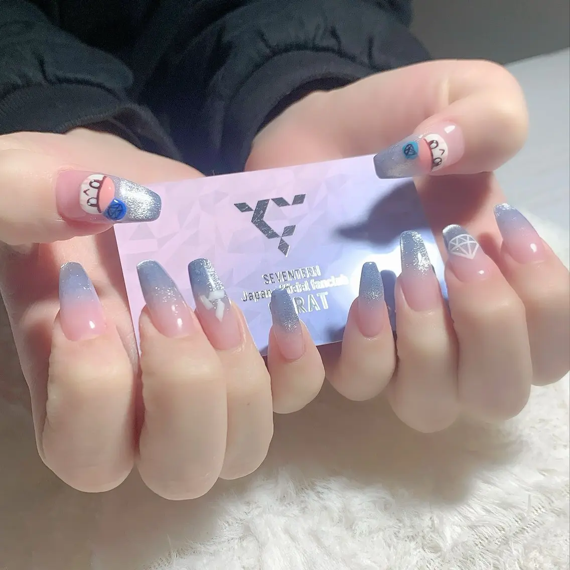 ネイル 持ち込み CIELIA 大人ガーリーのネイルデザイン