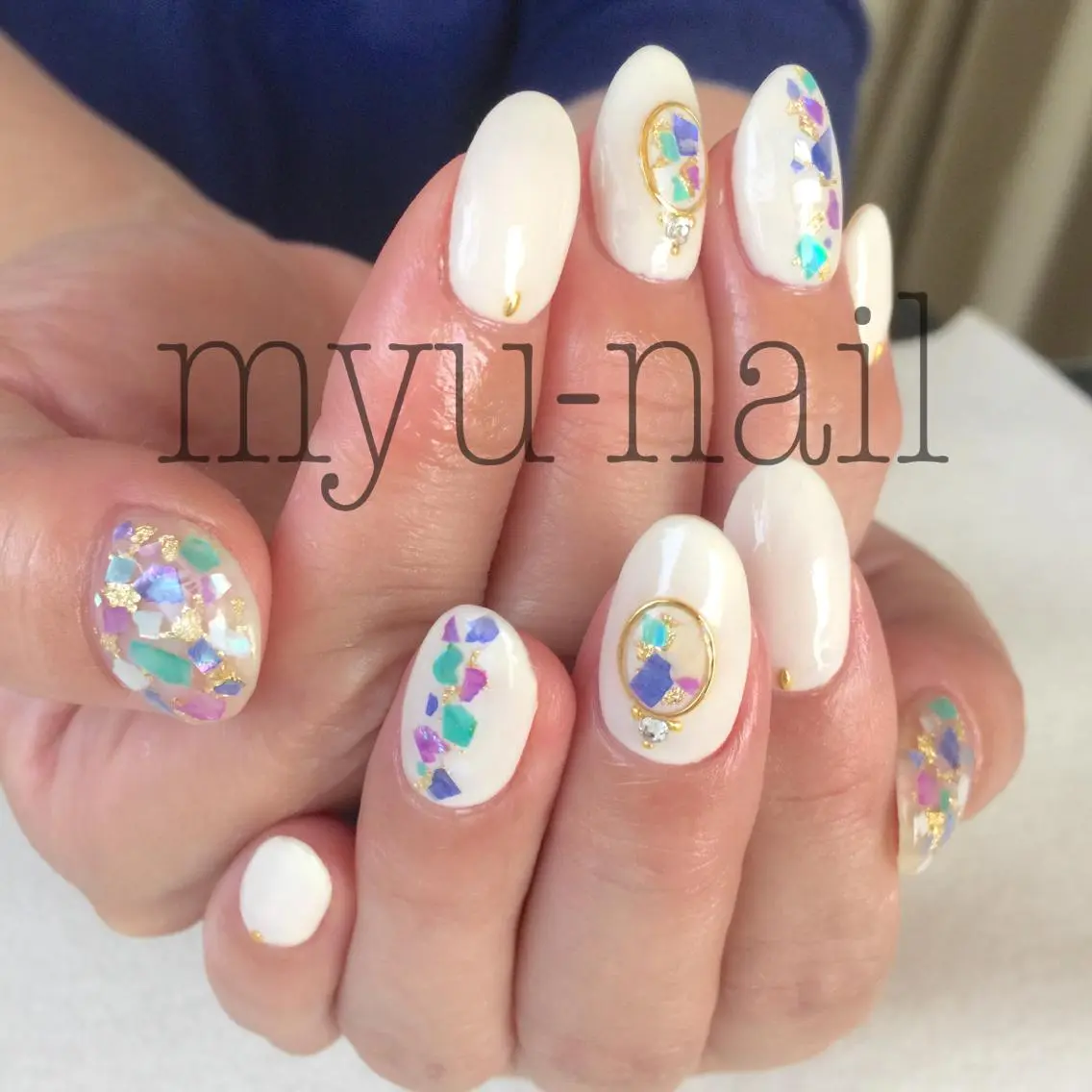ネイル ハンドネイル ホームサロン myu-nailのネイルデザイン
