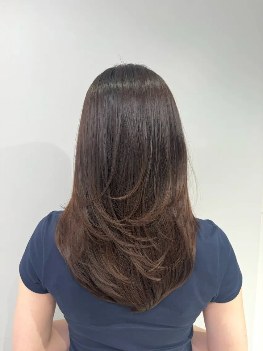 ロング MOOD,銀座 育海のヘアスタイル