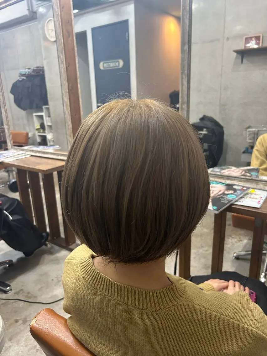 カラー カット ヘアカラー Yukino/ 透明カラー🫧のヘアスタイル