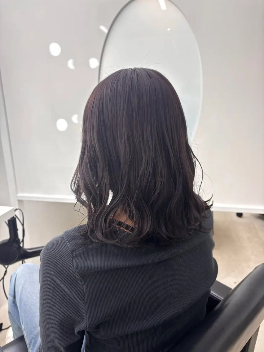 ミディアム カラー カット ヘアカラー トリートメント 《Zina札幌大通》 Hinano🐻のヘアスタイル
