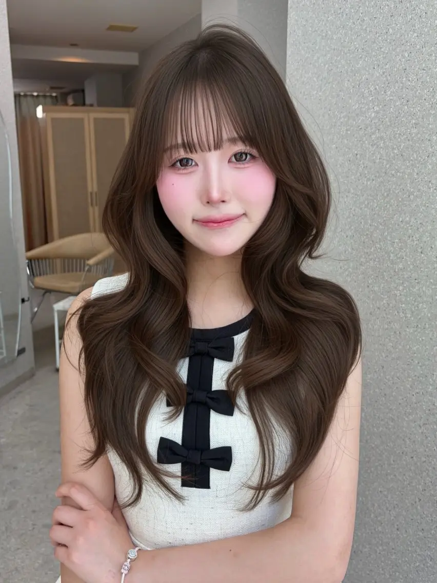 ロング 天神美容室 🎀hinaのヘアスタイル