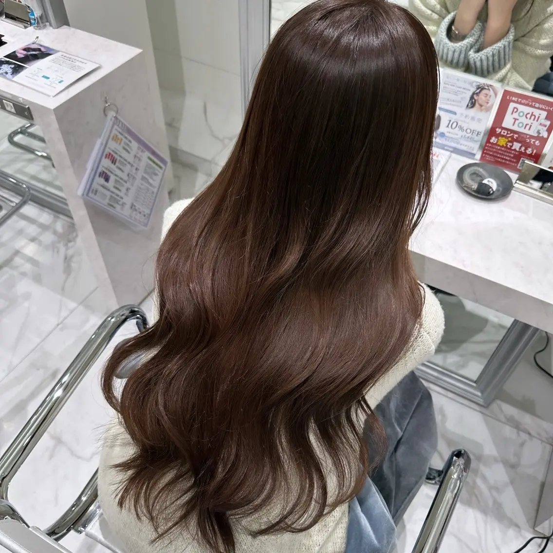 ロング 韓国スタイル🇰🇷 児島葉月のヘアスタイル