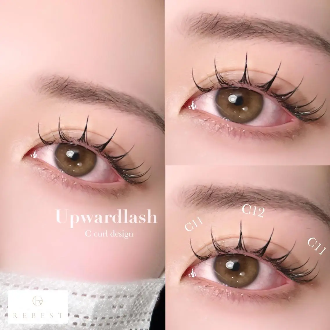 ナチュラルデザイン🌿フラットラッシュ120本の写真
