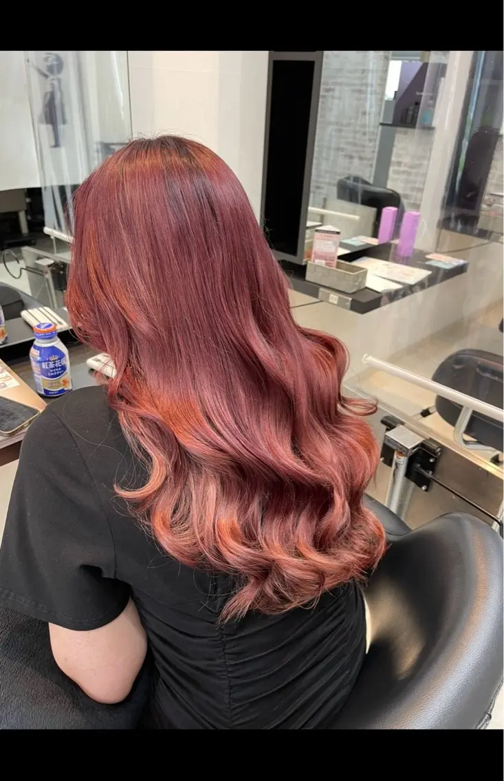 ロング ヘアセット 近江 直毅のヘアスタイル