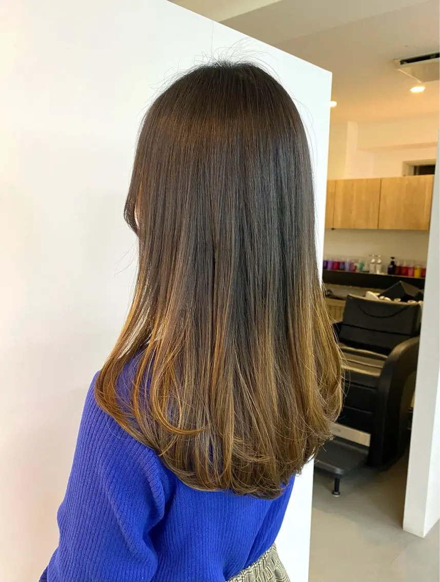 ロング Aujuaソムリエ 🎨‎♡HARUのヘアスタイル
