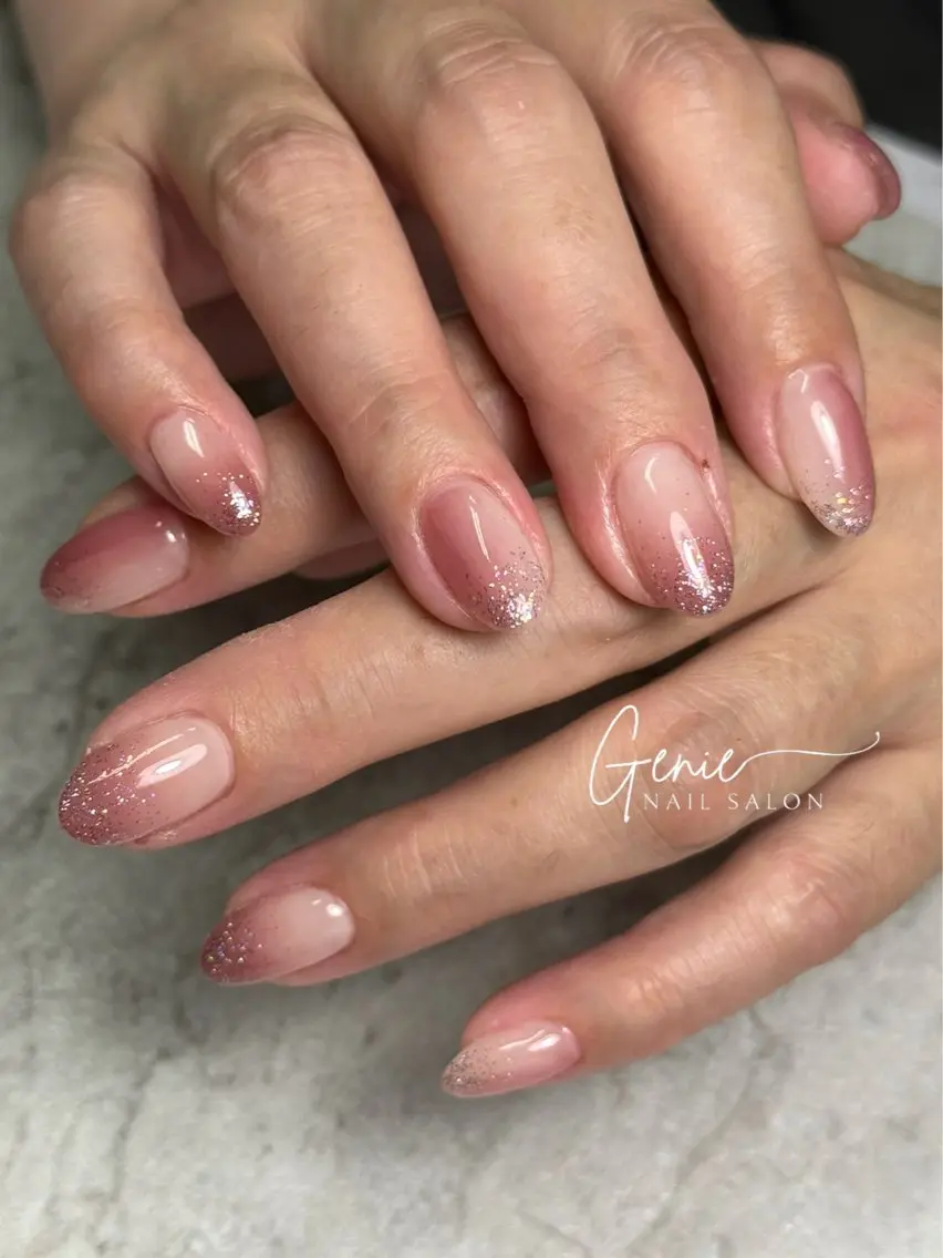 ネイル グラデーション ニュアンスネイル ハンドネイル Nail salon Genieのネイルデザイン