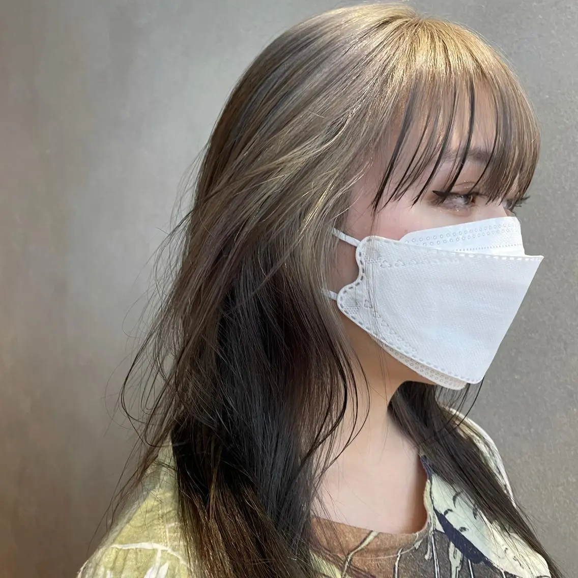 カラー ヘアカラー 🎀ボブ+ハイトーン シュカ👶🏻のヘアスタイル