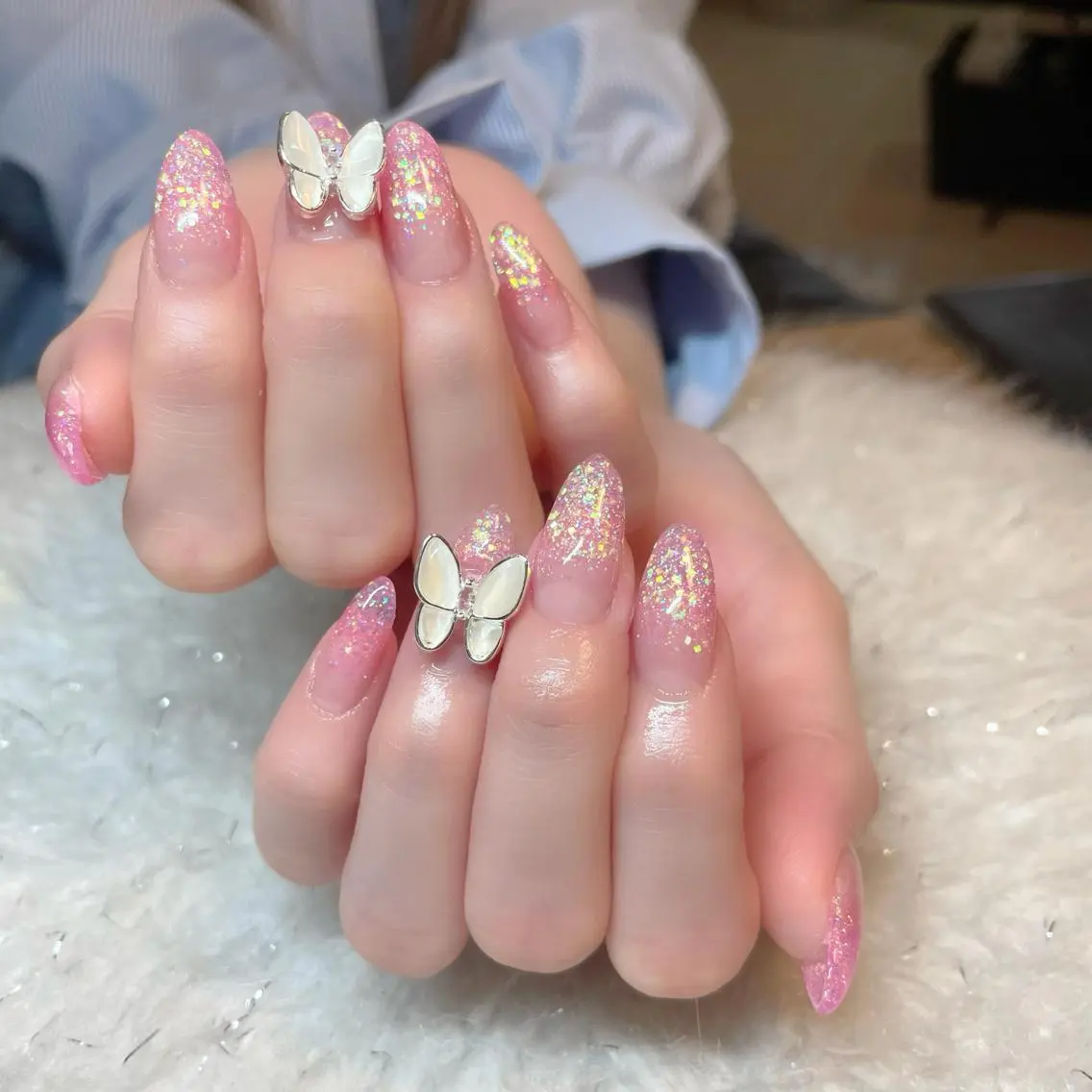ネイル ハンドネイル Feel ‪‪☺︎‬Yuriaのネイルデザイン