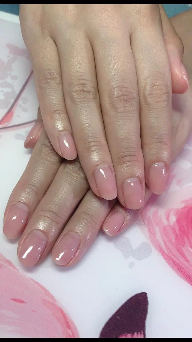 ワンカラーorラメグラ☆オフなし☆甘皮ケア付き♪ソフトジェル1色追加の場合＋550円の写真