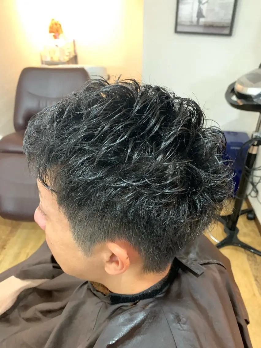 パーマ メンズ ALBERO daikiのヘアスタイル