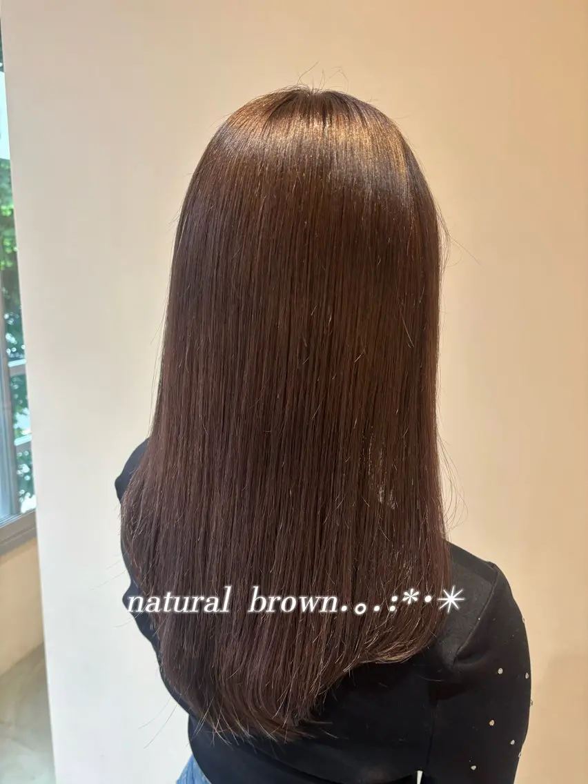 カラー ヘアカラー 波多野 聖のヘアスタイル