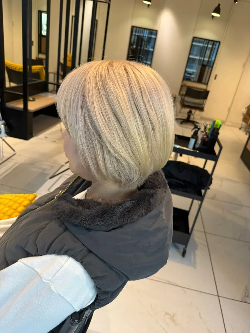 ショート カラー 銀座【全店リピート 率No1🥇】トグチのヘアスタイル