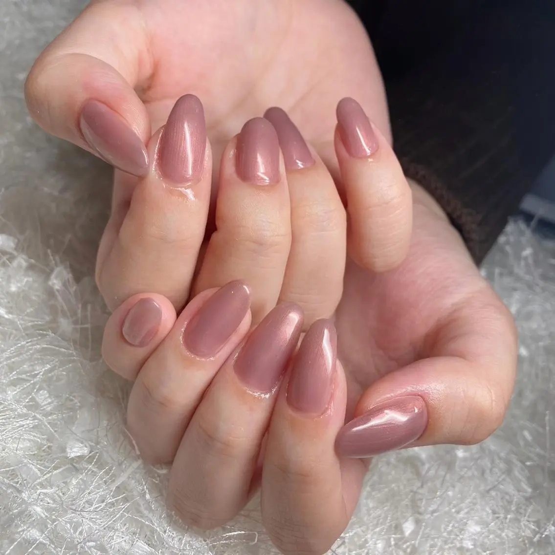 ネイル 長さ出し フレンチネイル ジェルネイル グラデーション 韓国ネイル ハンドネイル Nail&eye Belire 新宿のネイルデザイン