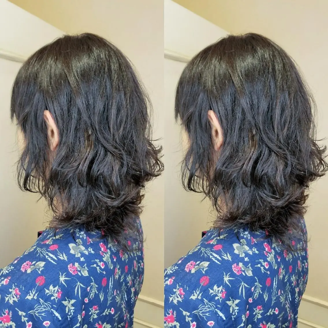 ショート カラー パーマ アッシュ ブルーカラー ウルフカット ブリーチ・ハイトーン 特化🎉内山のヘアスタイル