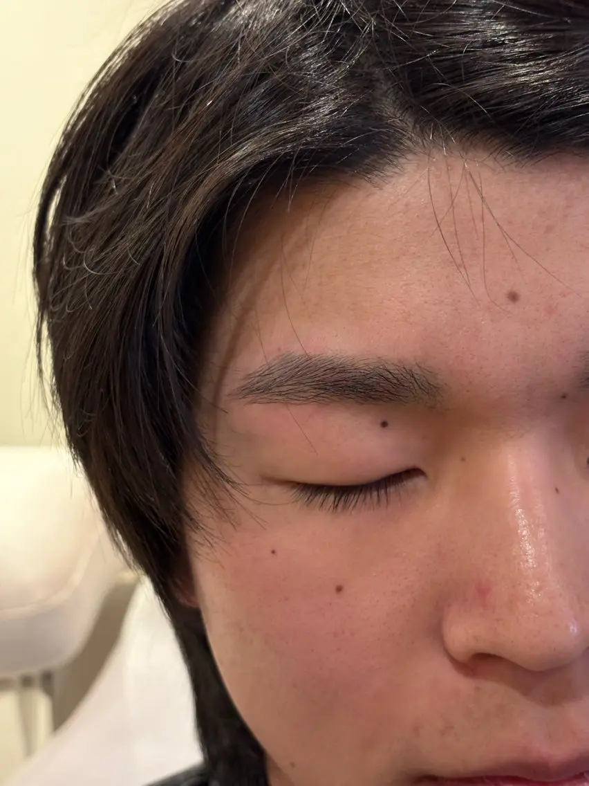 アイブロウ メンズアイブロウ ワックス脱毛 眉カット その他(アイブロウ) 今川 結月のマツエク・マツパデザイン