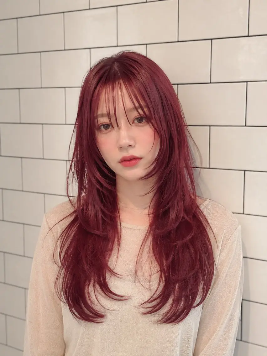 「顔周りレイヤー✂️」レイヤーカットモデル様募集中の写真