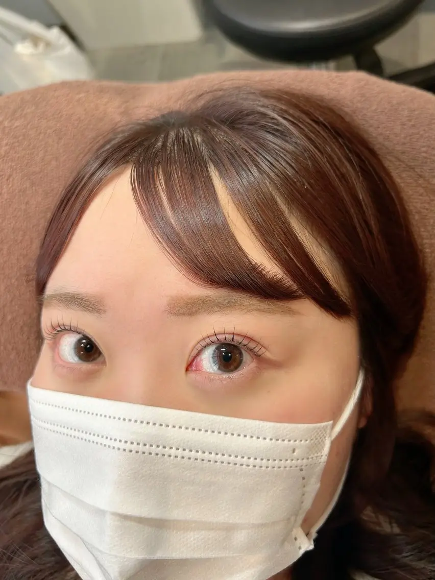 マツエク・マツパ パリジェンヌラッシュリフト マツパ 阿部 知世のマツエク・マツパデザイン