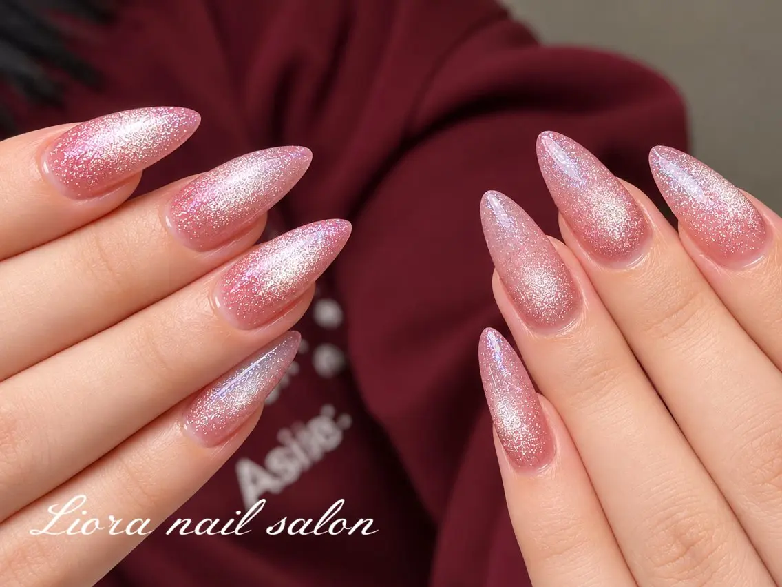 ネイル チークネイル フットネイル フレンチネイル ジェルネイル ガーリー ハンドネイル Liora nailのネイルデザイン