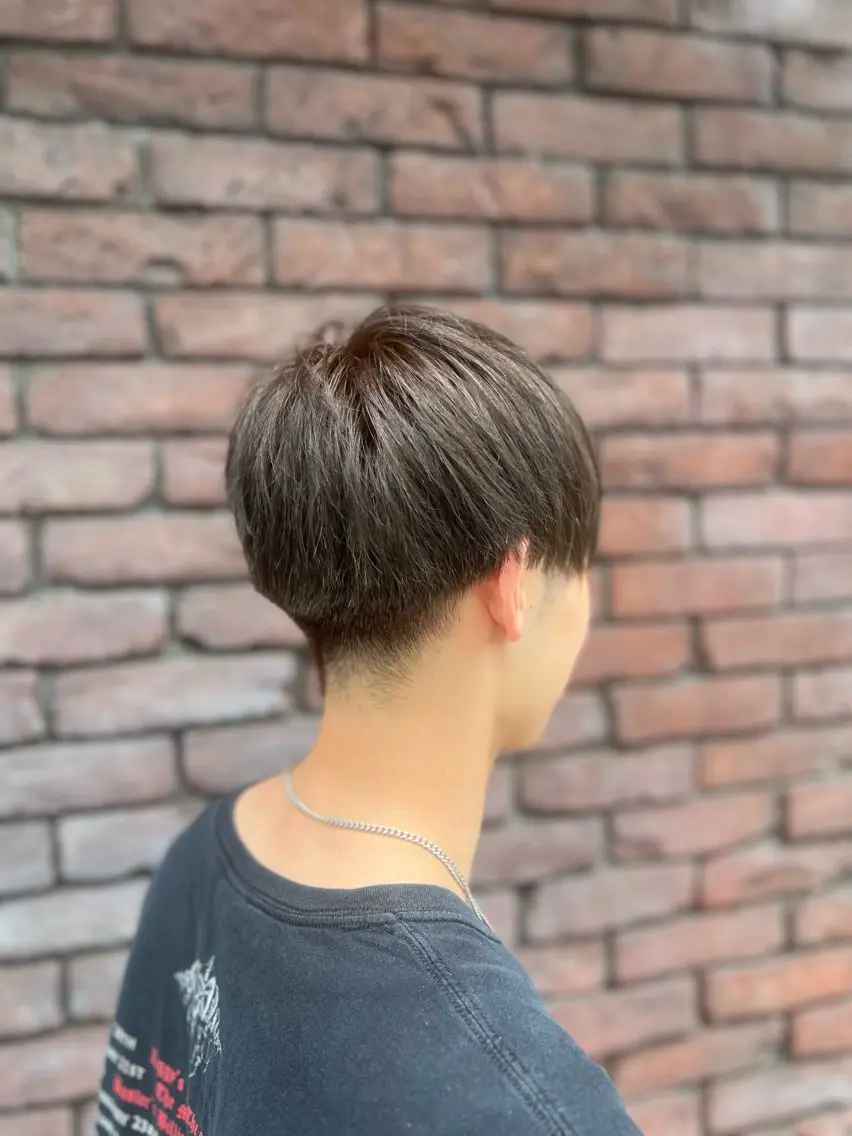 メンズ ヘアカラー 等々力 唯奈のヘアスタイル