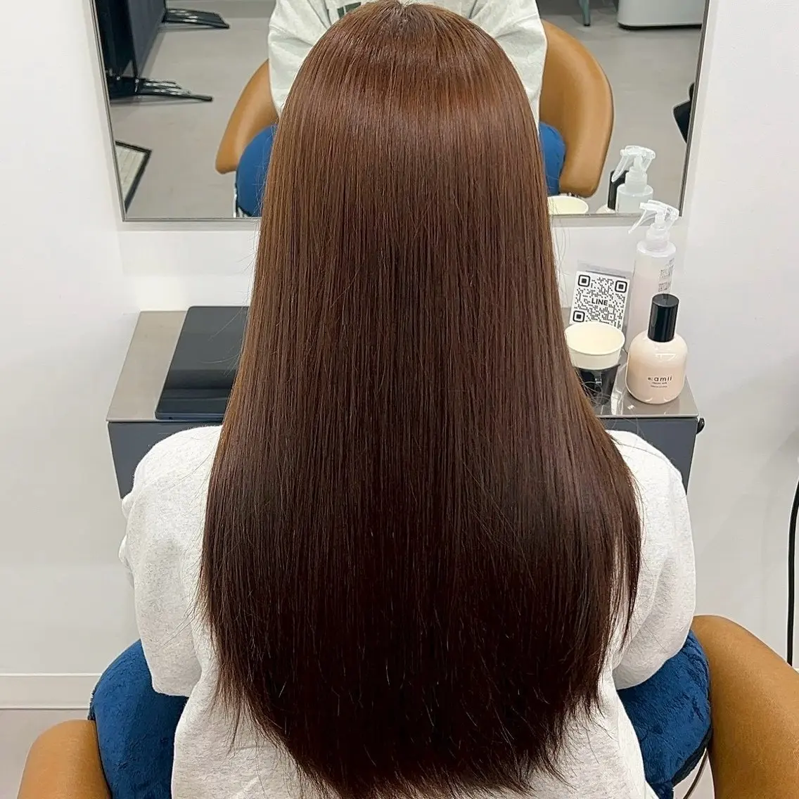 ロング カラー ヘアカラー カラー/アレンジ/ yuzu🐈‍⬛🩶のヘアスタイル