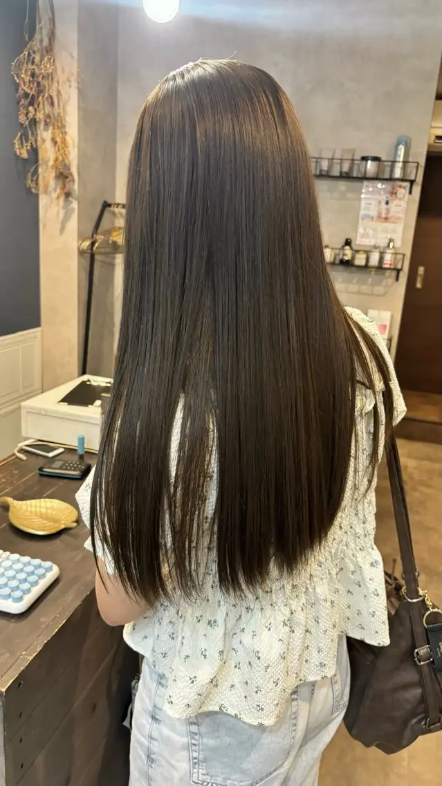 ロング ヘアカラー silk🐶 ayaneのヘアスタイル