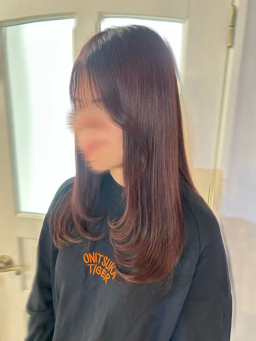 ロング ヘアカラー ベージュ/グレージュ / luna🧸🤎のヘアスタイル