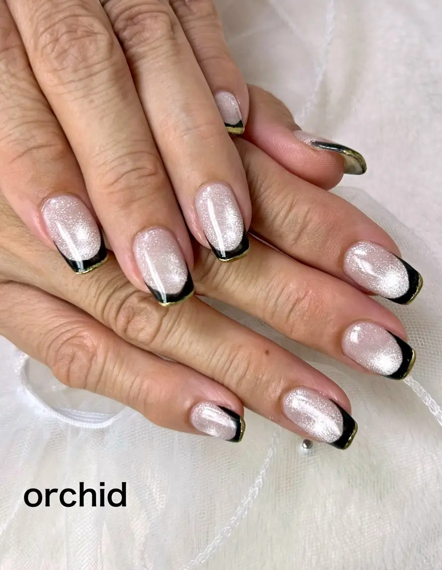 ネイル ハンドネイル orchid ♡オーキッドのネイルデザイン
