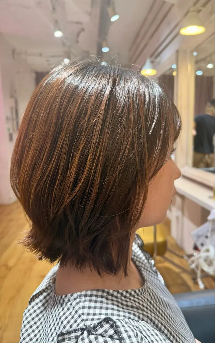 ミディアム TAKUMI/ AVANCE天王寺店のヘアスタイル