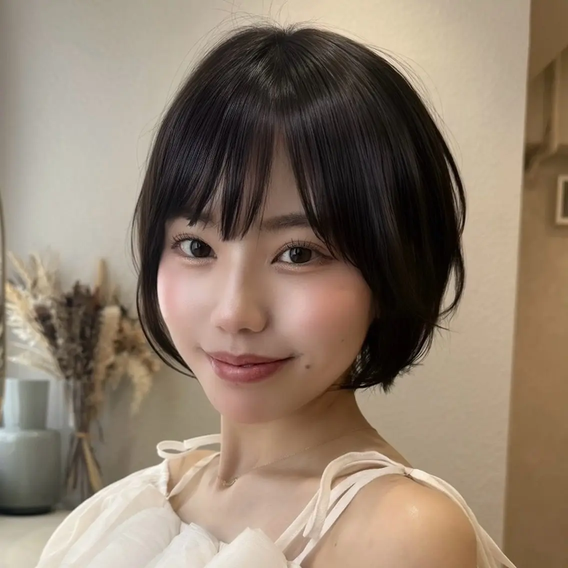 ショート 🍒ハイレイヤー🍒 海外ヘア🍒Momoのヘアスタイル