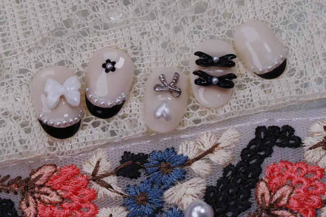 ネイル ハロウィン ロングネイル マグネットネイル スカルプネイル ネイルチップ MSSugar Nailのネイルデザイン