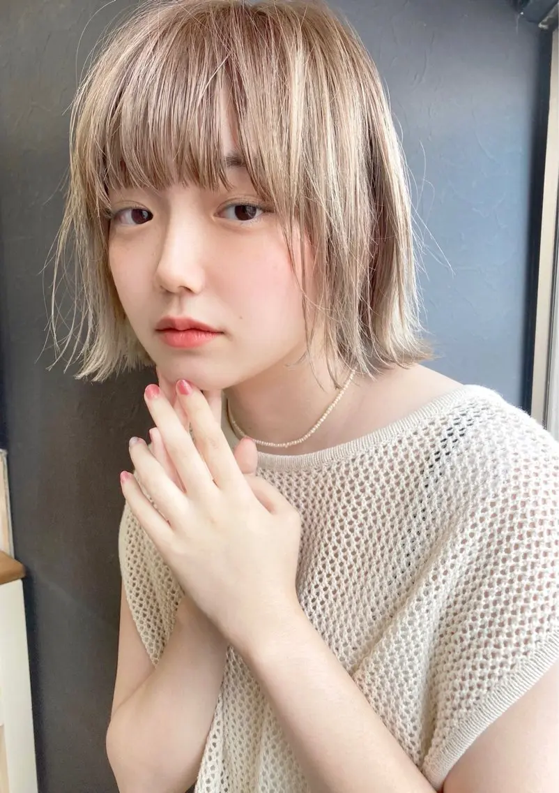 [土日も使えるミニモ限定ご新規様クーポン⭐️]カット＋N.カラー＋3STEPトリートメント✨ボブならお任せください！の写真