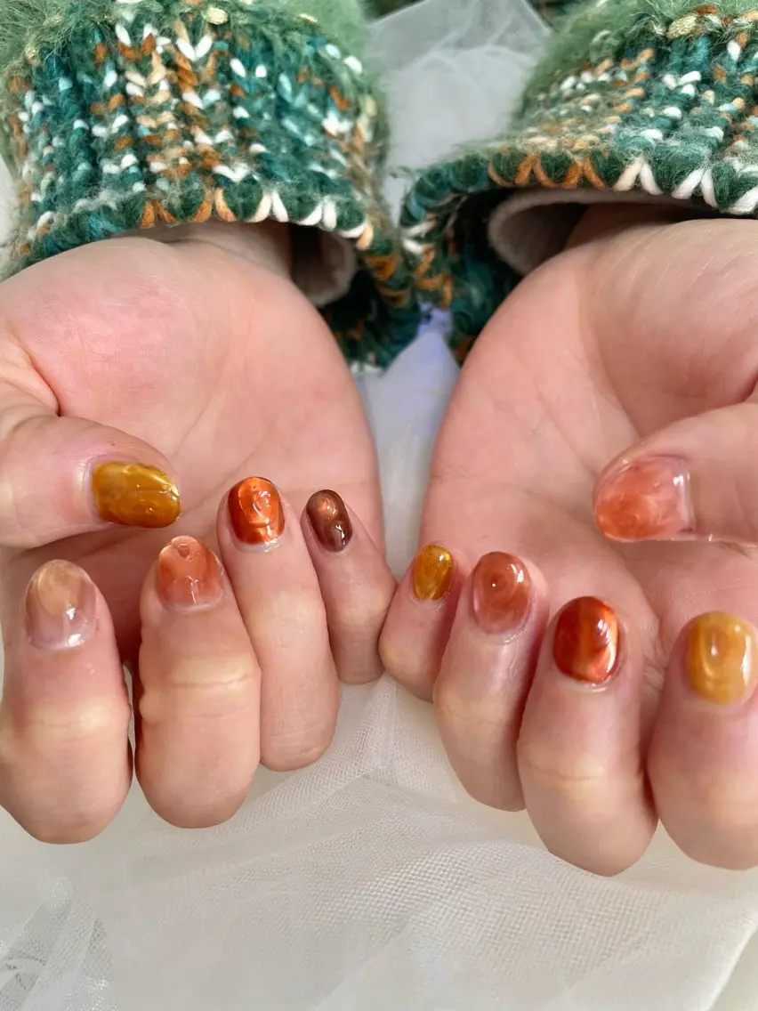 ネイル ハンドネイル saki .のネイルデザイン