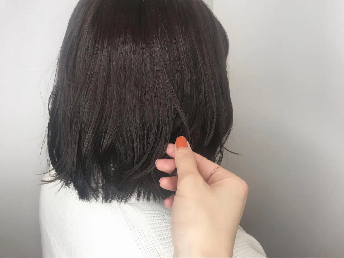 ミディアム カラー アッシュ ラベンダーカラー ラベンダーアッシュ 【Uneユヌ】菊地 春那のヘアスタイル