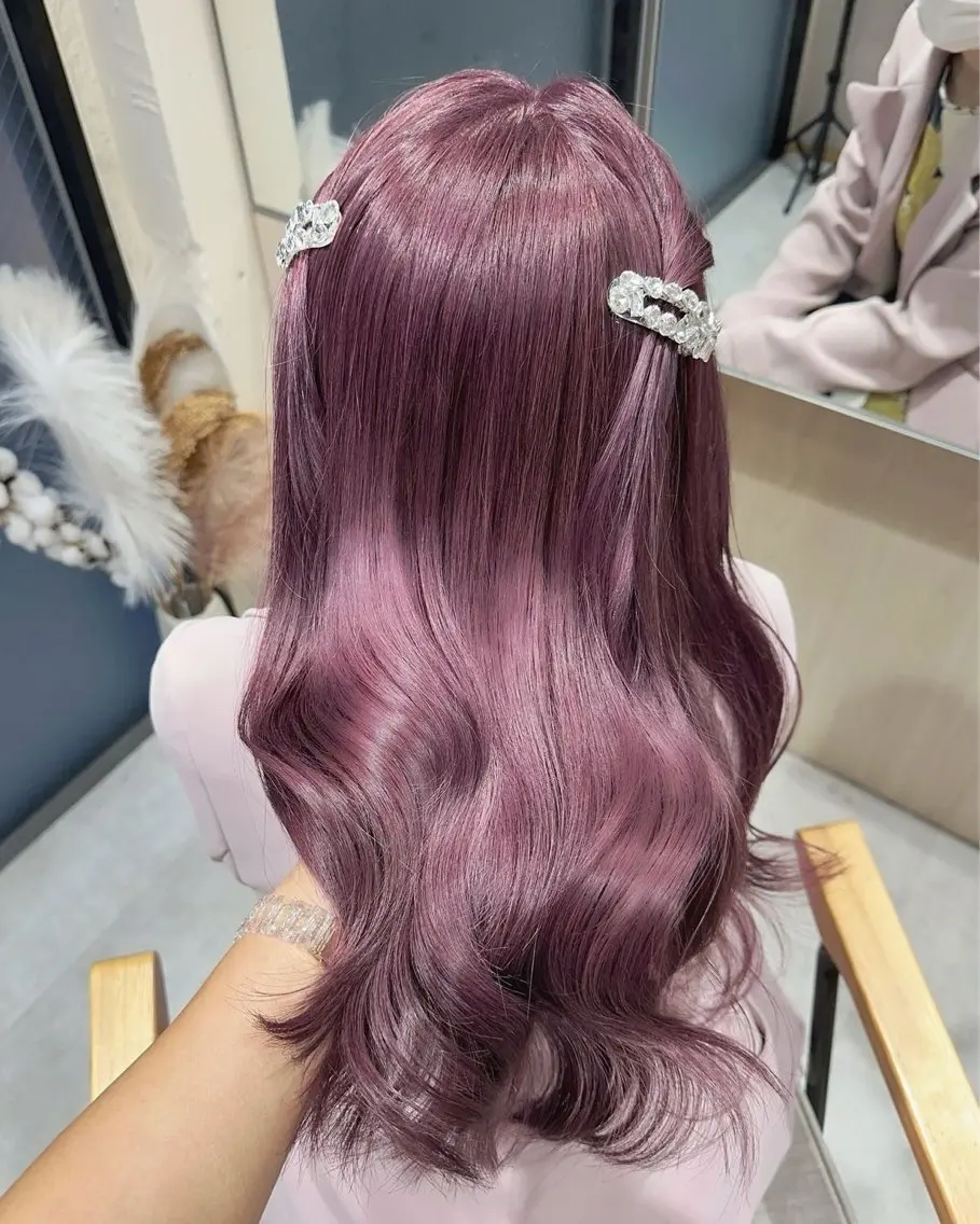 ロング Ma2Ri /ゆるふわ暖色カラーのヘアスタイル