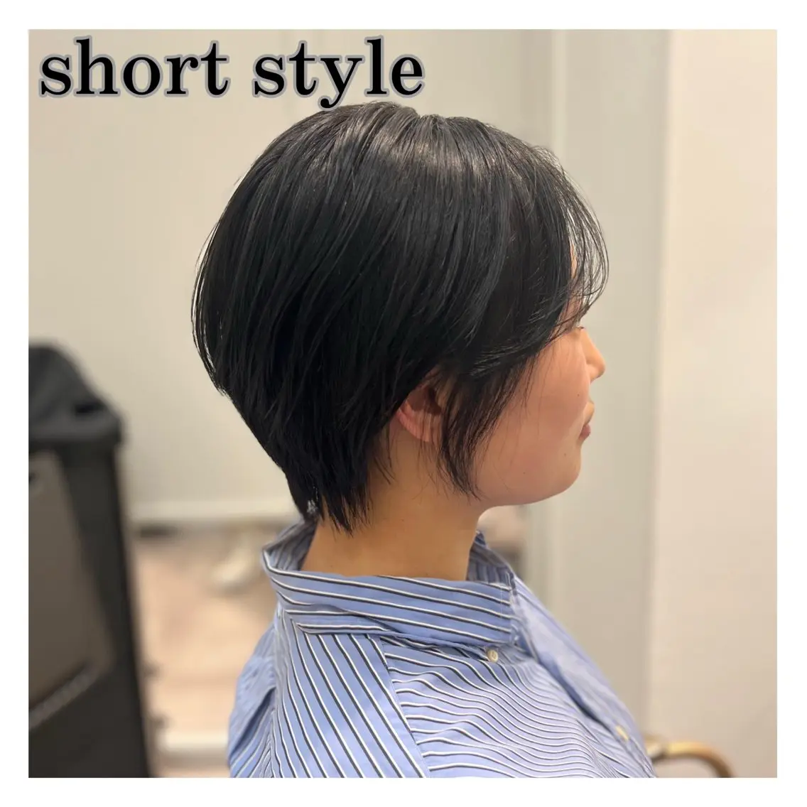 ショート ボブ ショートヘア 🌱ボブ/艶髪/ 縮毛矯正🌱茉奈のヘアスタイル
