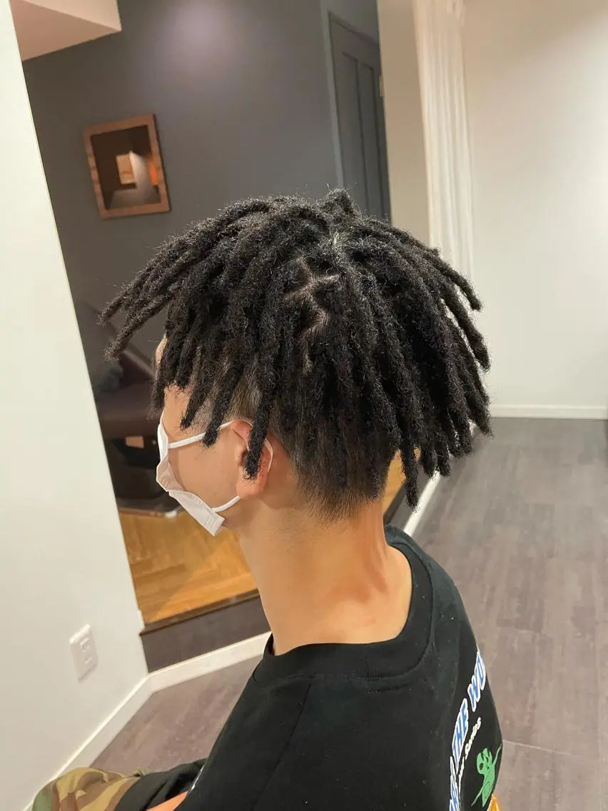 ドレッド、ドレッドヘア、バックコームドレッド、ドレッドロックス、Dread、Dreadlocks、メンズの写真