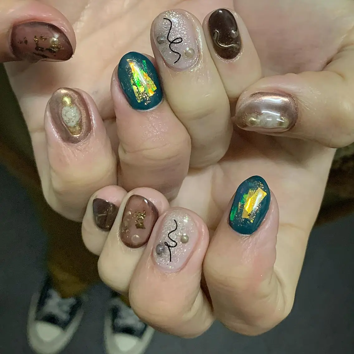 ネイル ハンドネイル ハンドケア lylynail YUUKAのネイルデザイン