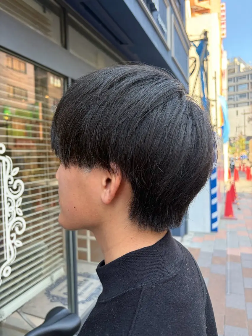 メンズ マッシュ メンズパーマ カット メンズ カット/カラー 惇のヘアスタイル