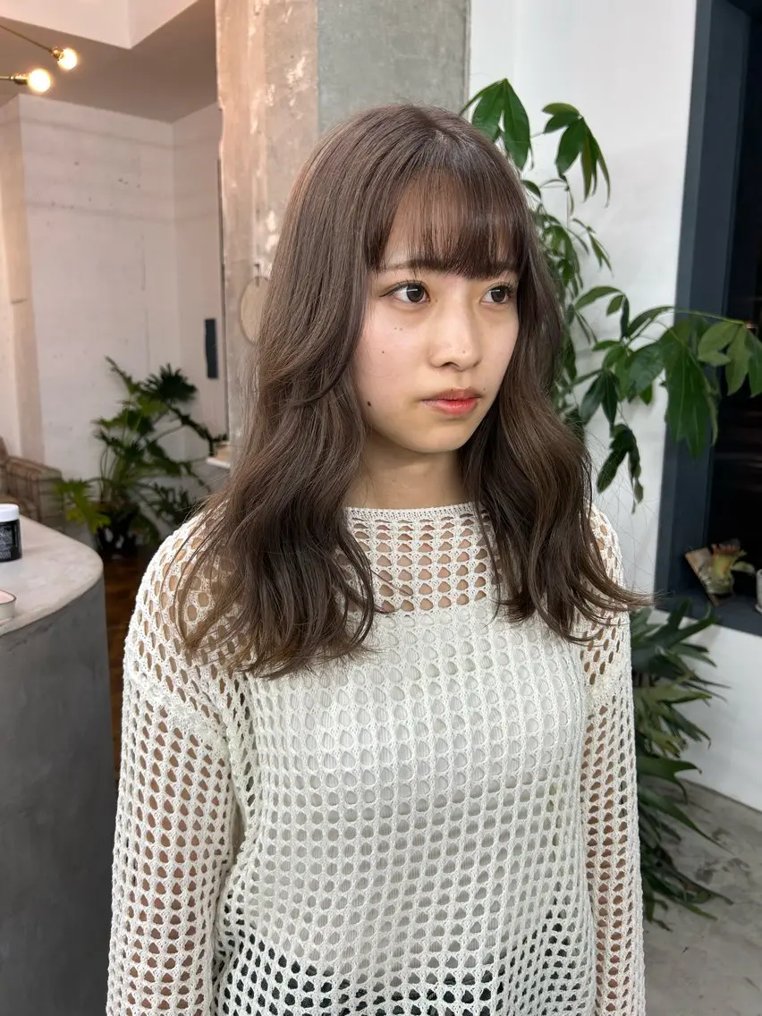 ロング ヘアカラー ハシモトタケル🌿 ボブ/レイヤーカットのヘアスタイル