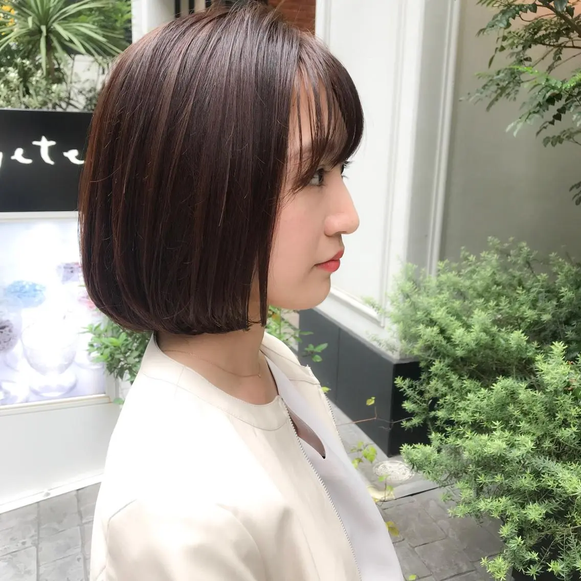 ミディアム ボブ LOMA🇰🇷 銀座クボタのヘアスタイル