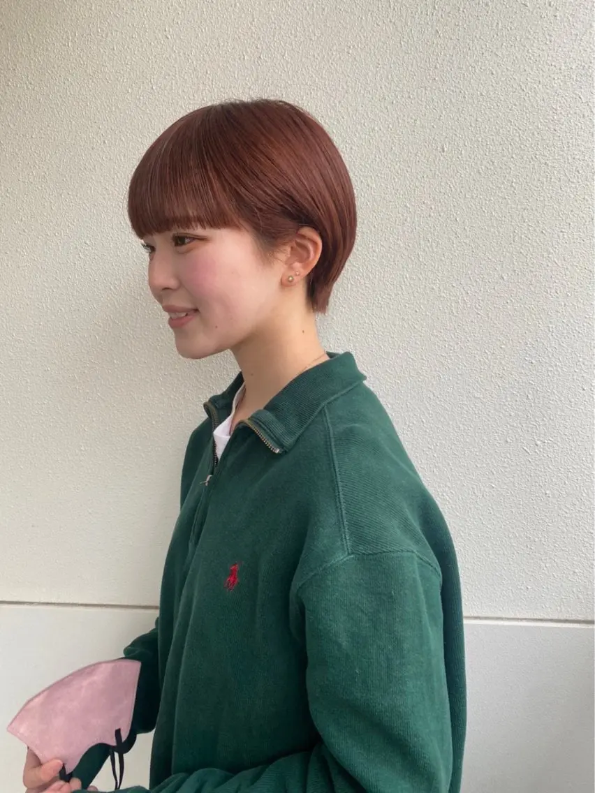 ショート カットモデル募集/ 新潟松崎/田村紗莉那のヘアスタイル