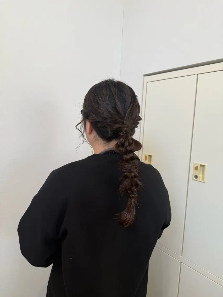 ヘアアレンジ ヘアセット 吉川 莉央のヘアスタイル